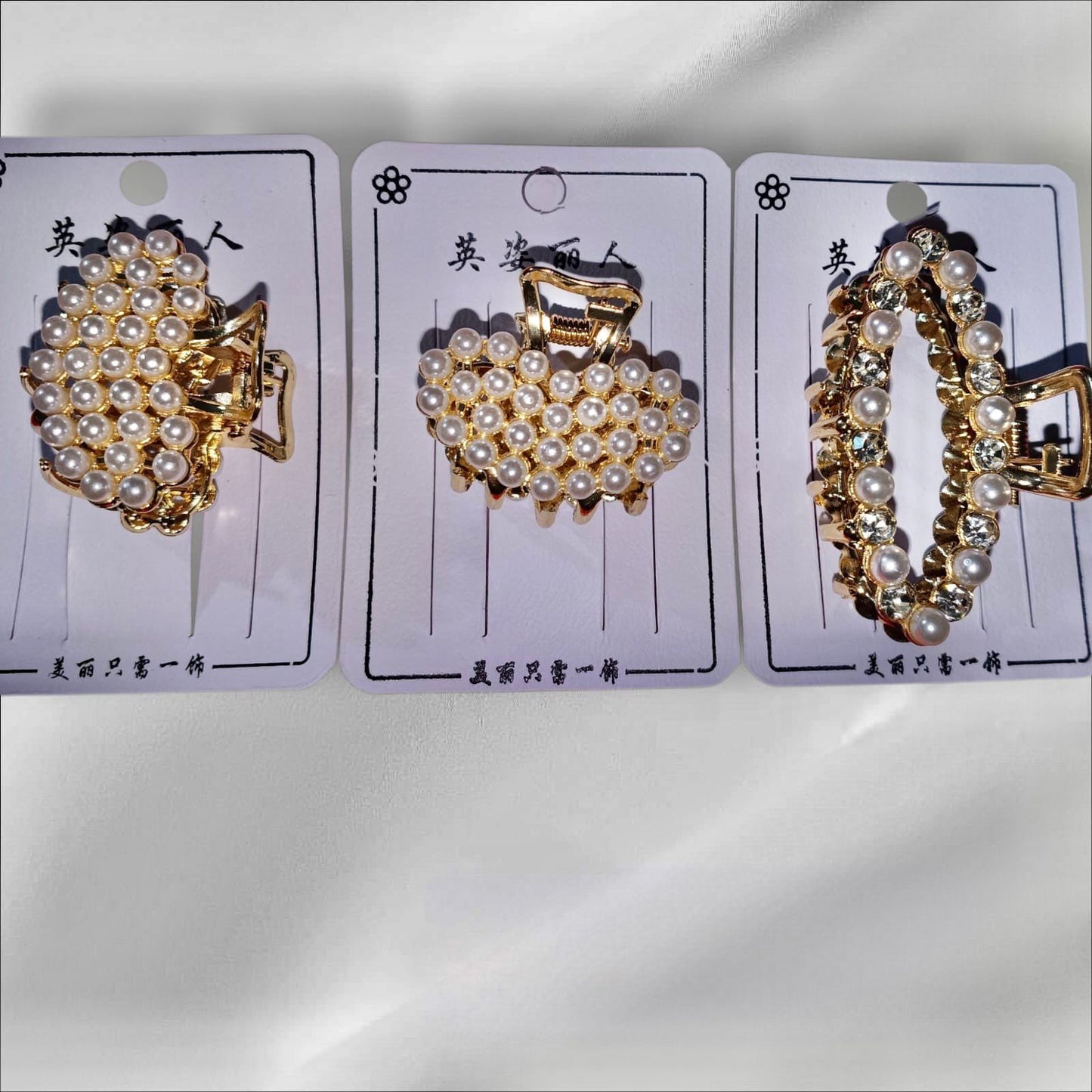 Broches Pearl Glam
